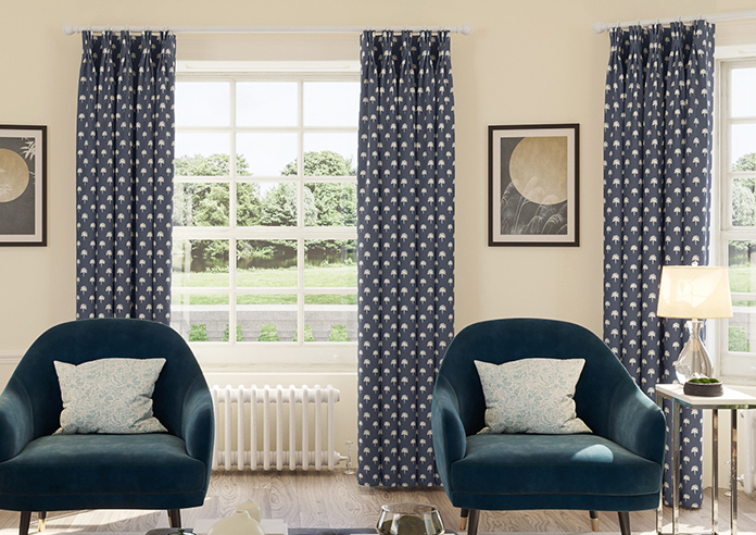 Hanalei, Blue Navy - Made to Measure Curtains - Image 3